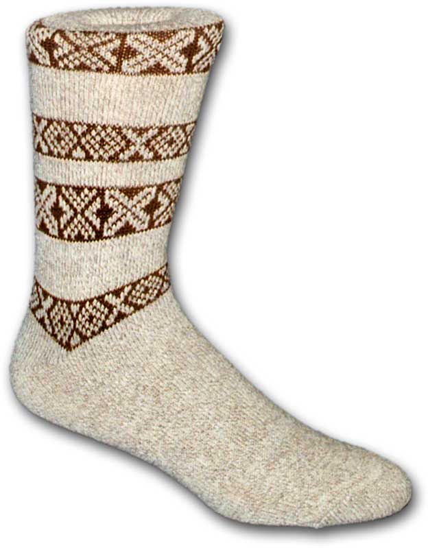 Modern sock with closed toe