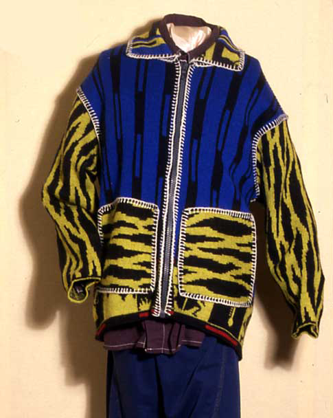 G Force knitted jacket from 1990