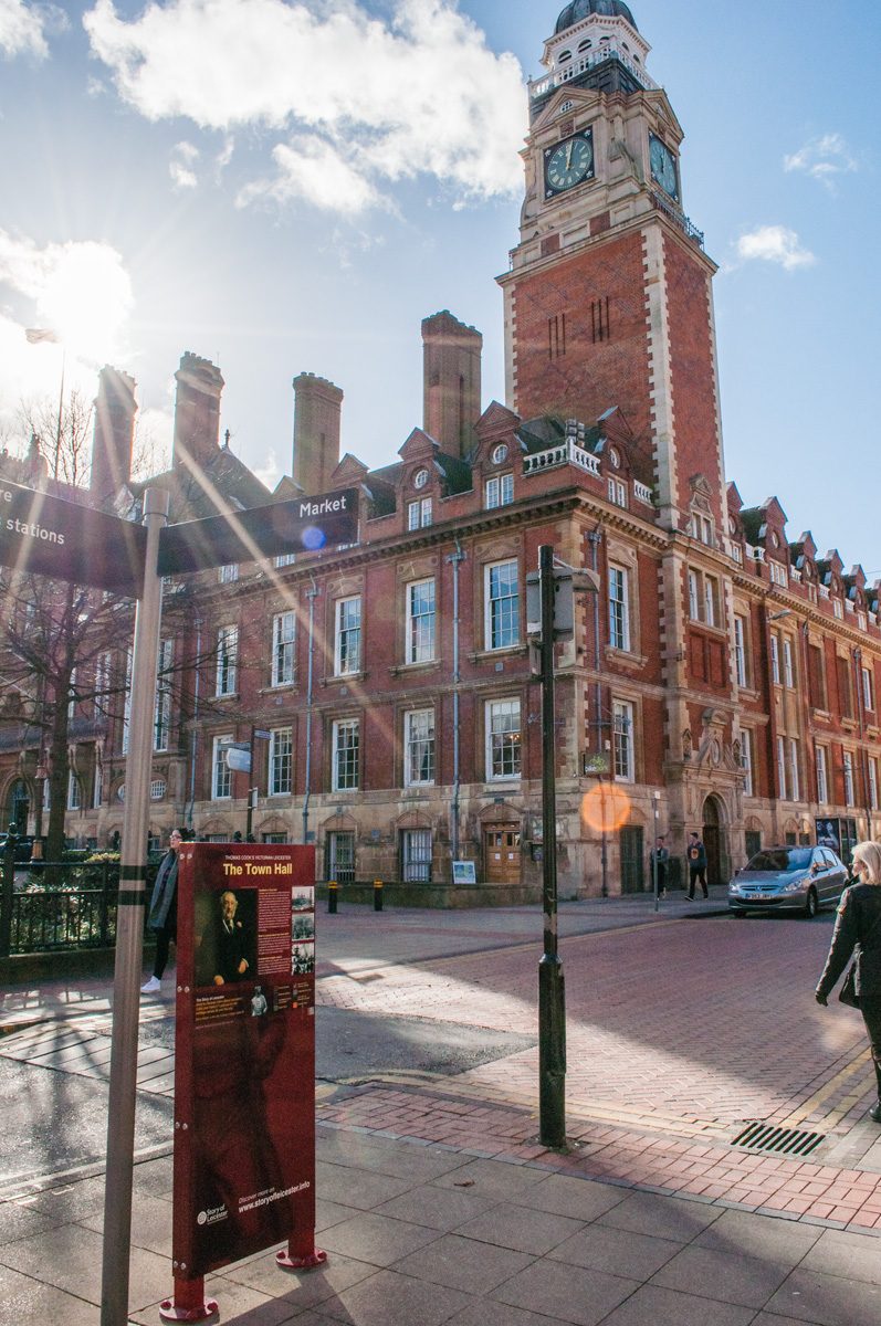 Leicester Town Hall in 2015